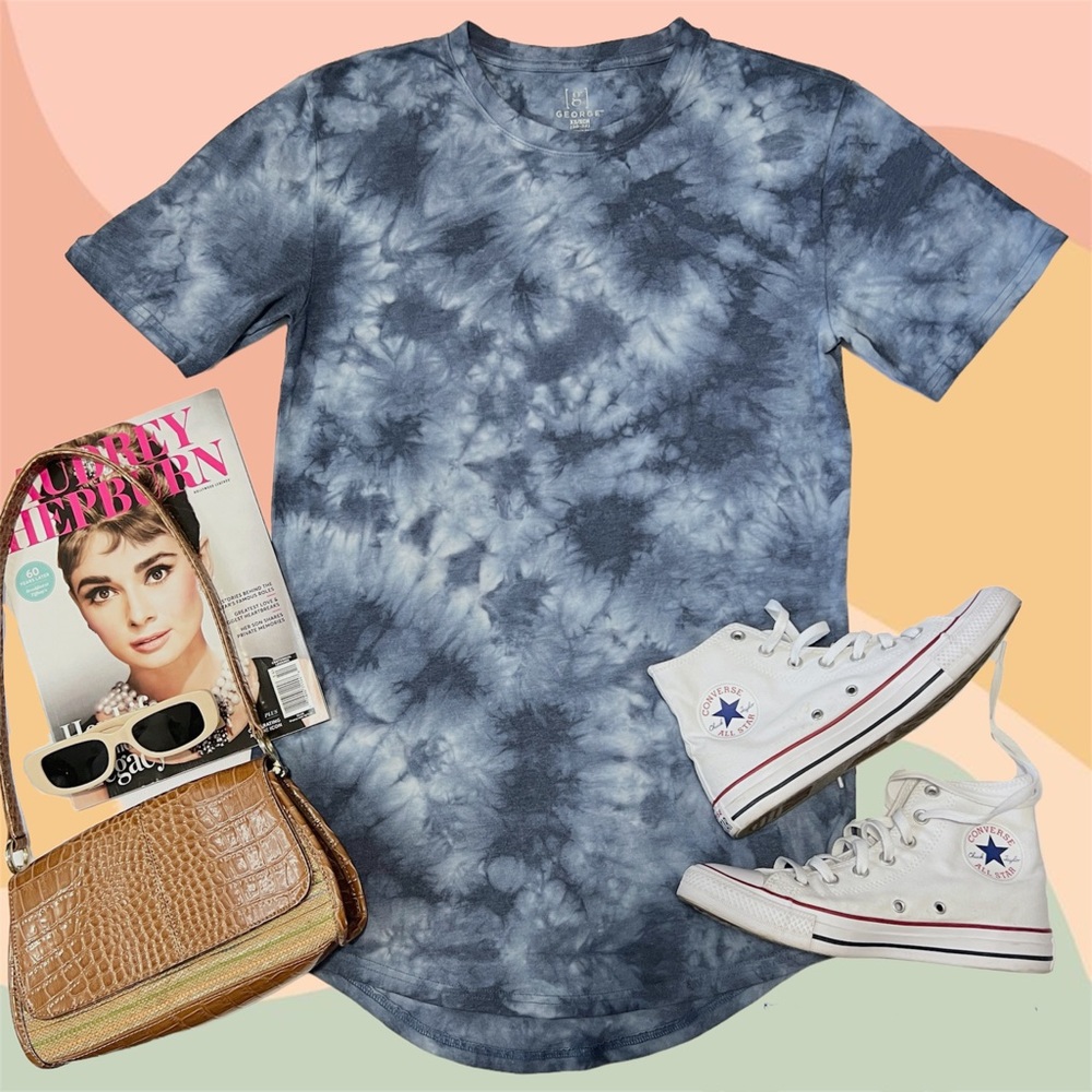 George T-Shirt Tie Dye Dress